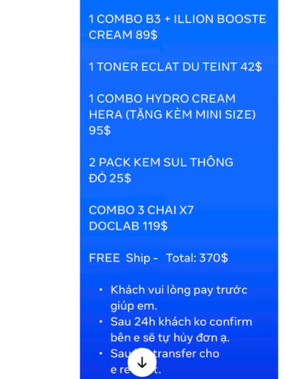 Nadine Thai đơn 26/1