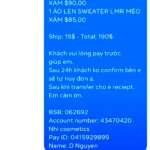 Nadine Thai đơn hàng 7/5