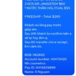 NADINE THAI đơn hàng 21/6