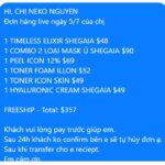 NEKO NGUYEN đơn hàng 5/7